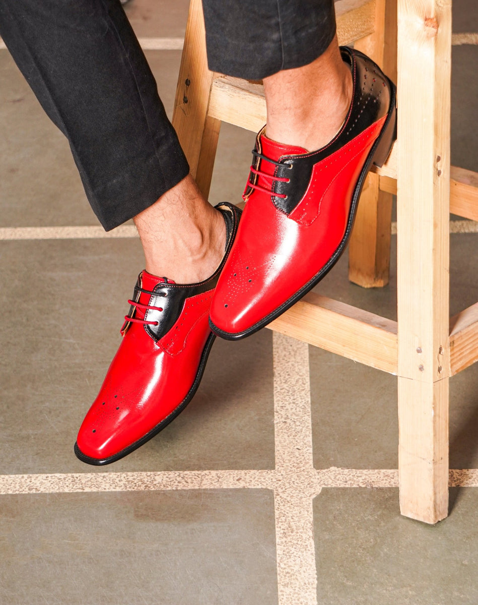 red shoes dress shoes